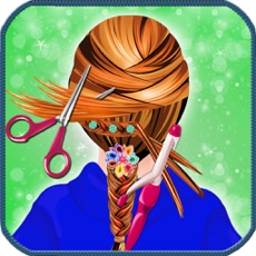 Activities of School Girls Hair Style - magic face makeover, changer  & hair style booth