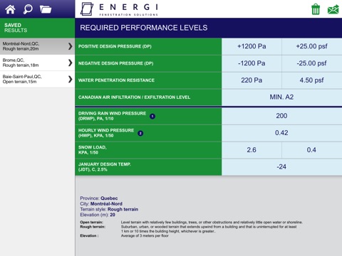 Window Performance Grade Calculator screenshot 4