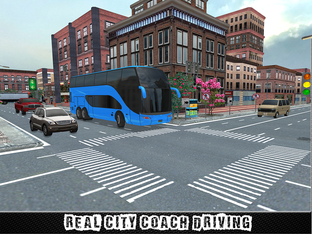 Real City Coach Bus Driver Simulator 3D