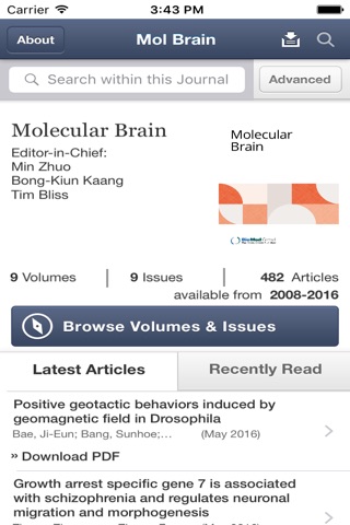 Molecular Brain screenshot 3