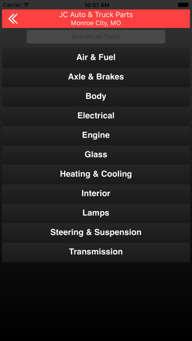 Screenshot #2 pour JC Auto & Truck Parts - Monroe City, MO