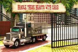 Game screenshot зоопарк автовоз грузовик вождения и парковки мания hack