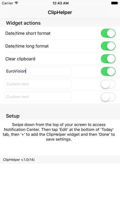 Screenshot #2 pour ClipHelper