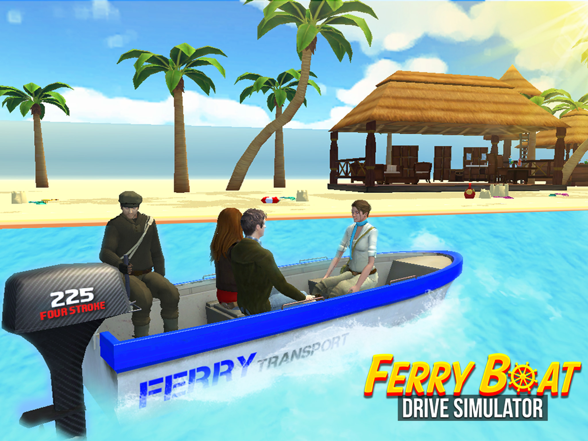 Ferry Boat Driving Simulator: Ride Ferry Transport