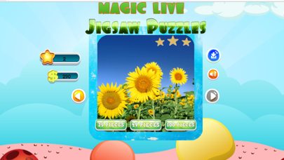 Magic live jigsaw puzzles free games app screenshot