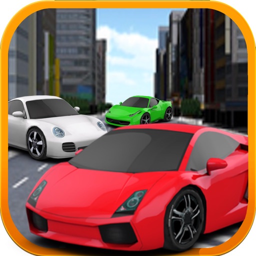 3D Fast Car Racer - Own the Road Ahead Free Games Icon