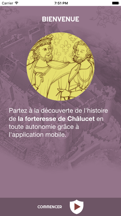 Screenshot #1 pour Forteresse de Châlucet