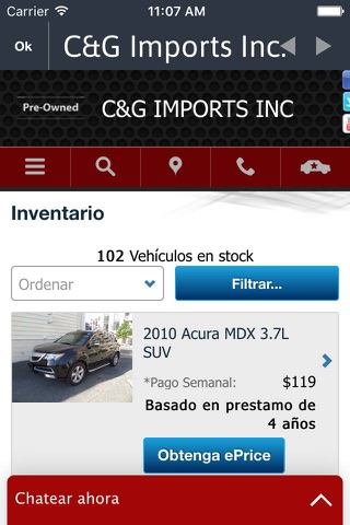 C&G Imports - Su dealer amigo screenshot 2