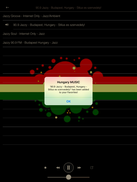 Screenshot #6 pour Hungary Music ONLINE Radio from Budapest