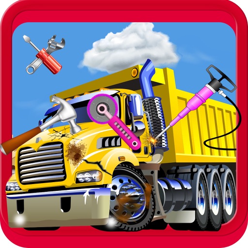 Truck Repair Shop - Crazy mechanic garage game for kids icon