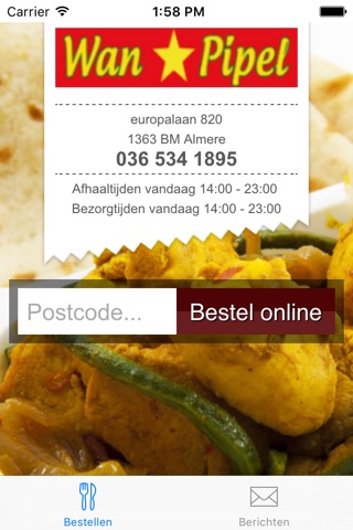 Bouwelse Pizzafoon screenshot 2