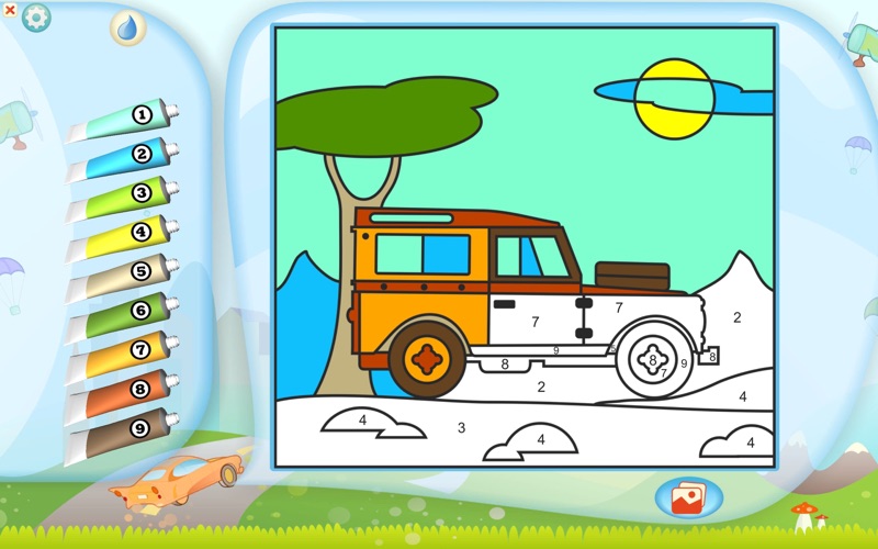Color by Numbers - Cars + Screenshot