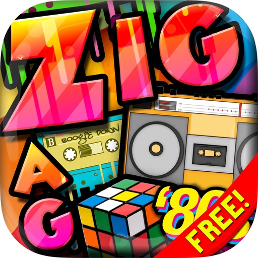 Words Zigzag : 80’s Classic Crossword Puzzle Games Free with Friends