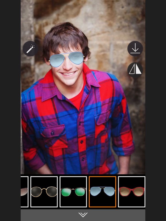 Screenshot #6 pour Glasses Photo editor - Photo Booth