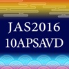 JAS/APSAVD2016 My Schedule