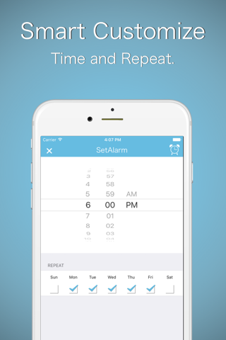 Talking Alarm Clock -free app with speech voice screenshot 3