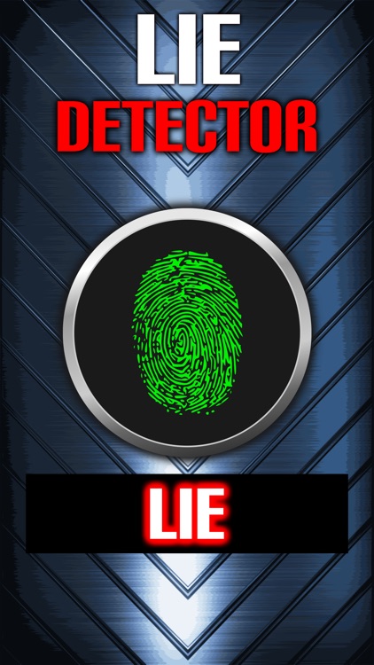 Lie Detector Fingerprint Truth or Lying Scanner Touch Test HD +