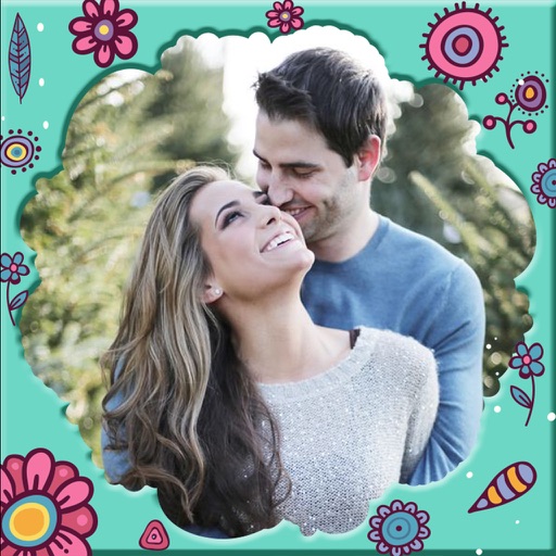 Girly Pics Photo Frames - Instant Frame Maker & Photo Editor Icon