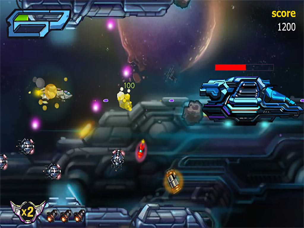 X-Fight Gunship － Galaxy Battle Shooting Simulation Game