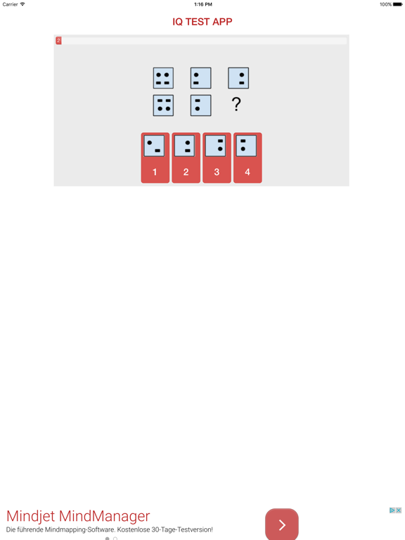 Screenshot #5 pour Quick IQ Test