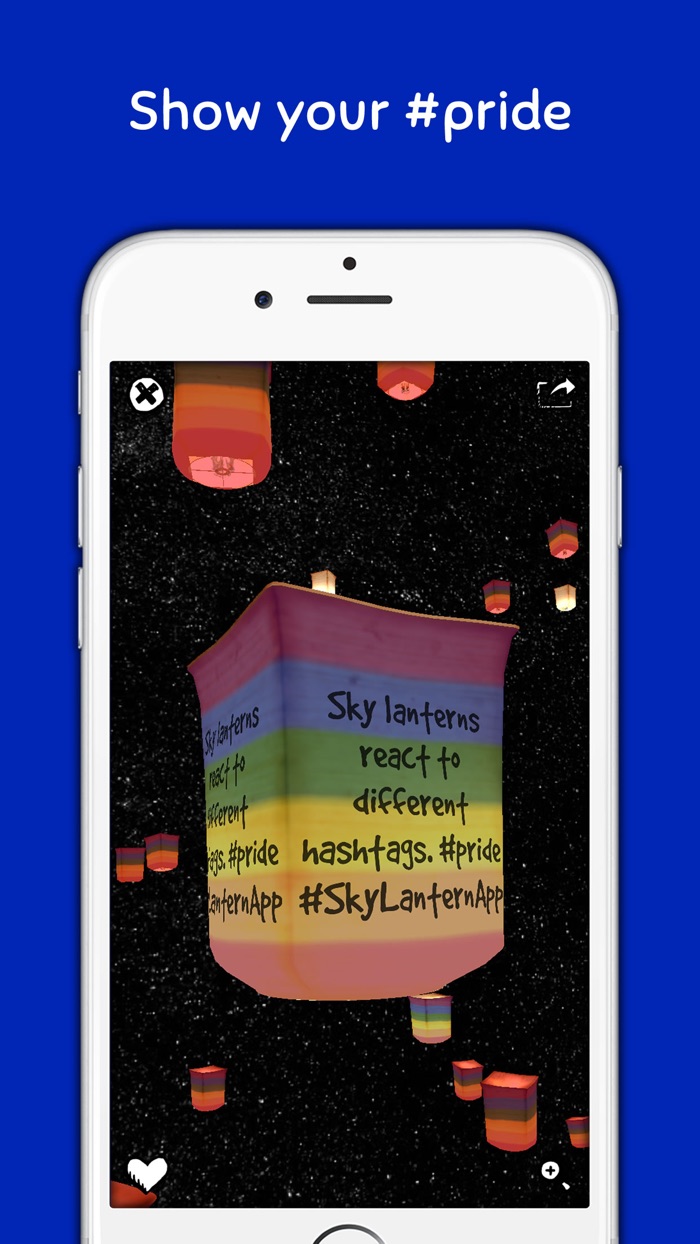 Sky Lantern - Explore Twitter in Augmented Reality 3D