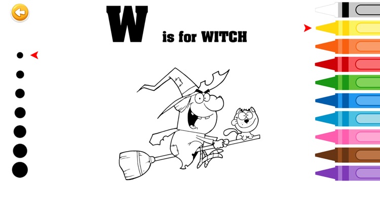 ABC Alphabet Coloring Books for Kindergarten and Preschool Free screenshot-4