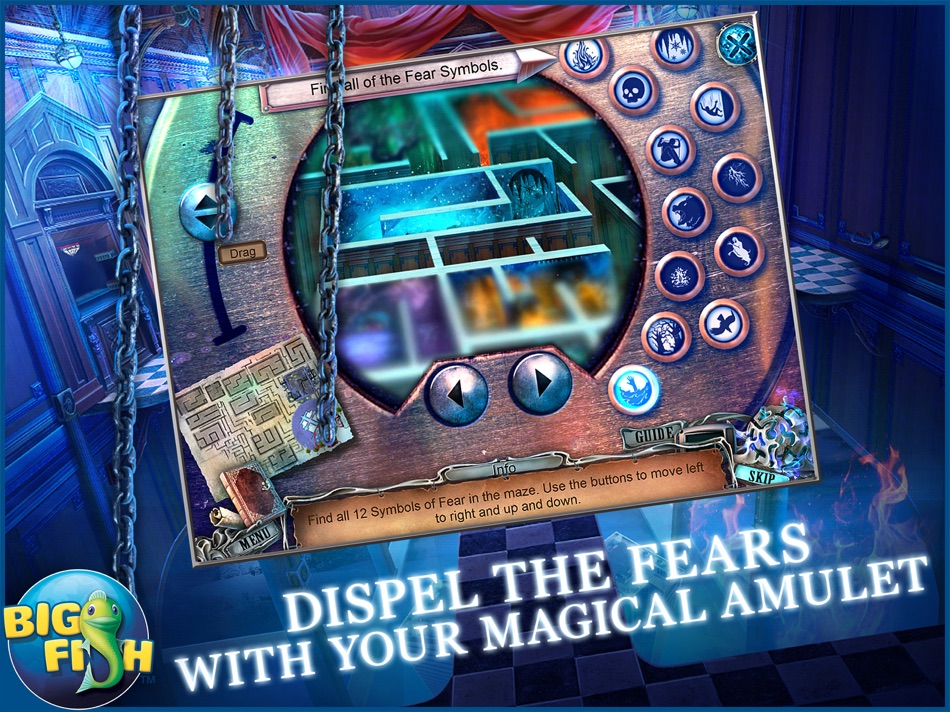 #3. Sable Maze: Twelve Fears HD - A Mystery Hidden Object Game (iOS) 由: Big Fish Games, Inc