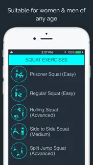 30 day - squat challenge iphone screenshot 4