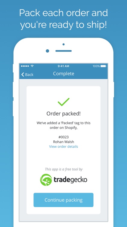 Pick Pack for Shopify