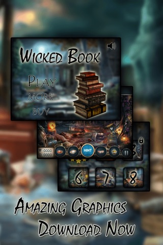 Wicked Book - Haunted Hidden Object screenshot 4