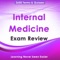 Internal Medicine Exam Review : 2600 Study Cards, Concepts explained & Quiz
