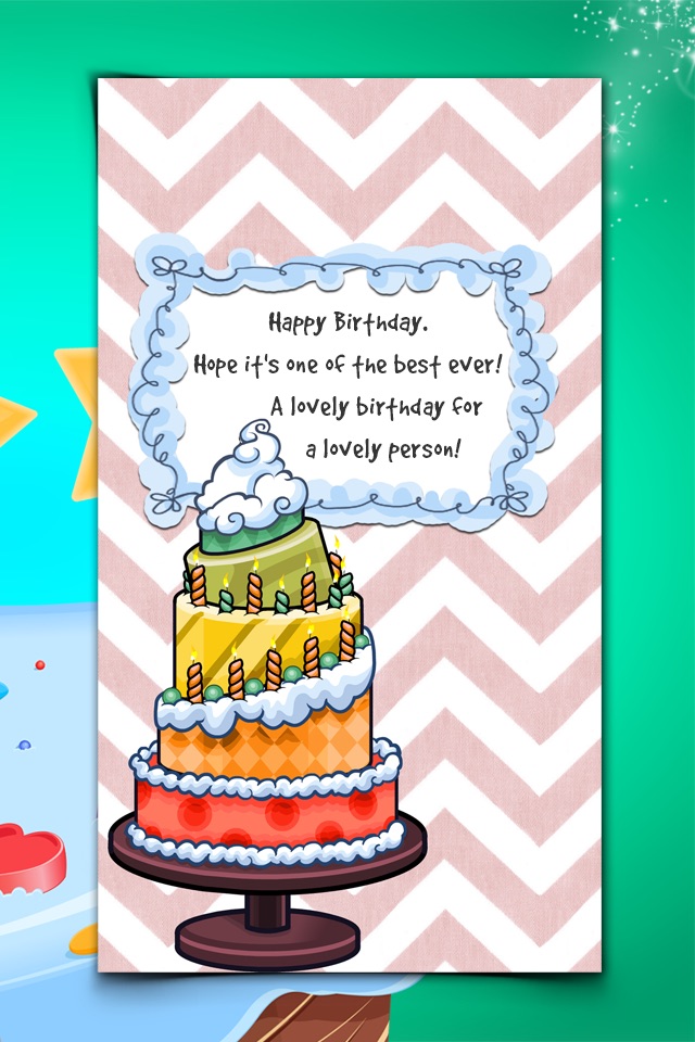 Virtual B-day Card Make.r – Wish Happy Birthday with Decorative Background and Colorful Text screenshot 4