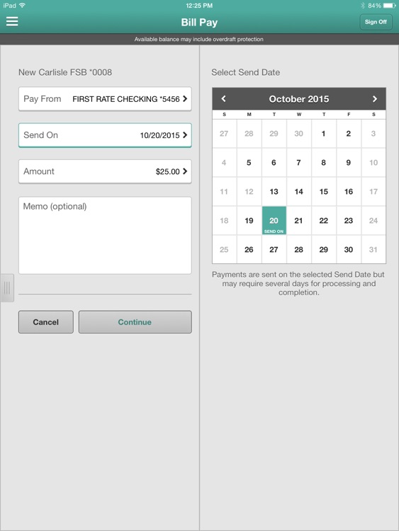 NCF Mobile Banking for iPad