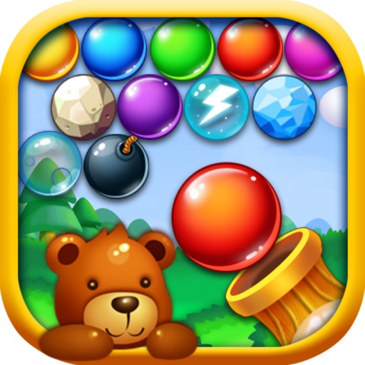 Crazy Bubble Bear Mania iOS App