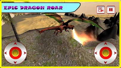 How to cancel & delete Flying Fire Dragon Flight Simulator 2016 – Train your blaze drake to fight jurassic war village from iphone & ipad 4