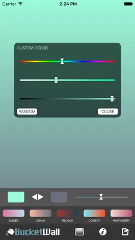 Game screenshot BucketWall - Solid Color or Gradient Color Wallpapers apk