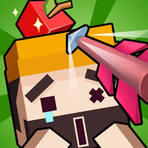 Pixel Apple Shooter 3D - Free shoot war game on mobile iOS App