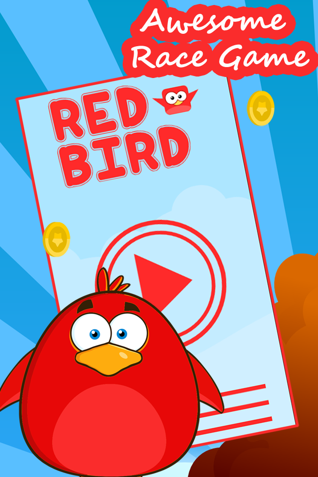 Flappy Red Bird Free - Awesome Race Game