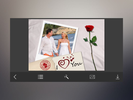 Make Lovely Valentine With Partner - Instant Frame Maker & Photo Editor screenshot 8