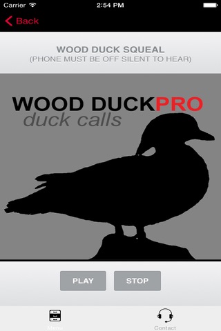 Wood Duck Calls - With Bluetooth - Ad Free screenshot 2