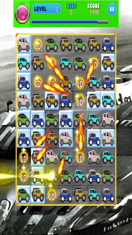 Funky Car Crush - Free Match 3 Game for Kids