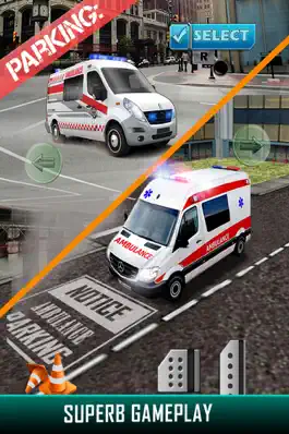 Game screenshot 911 Emergency Ambulance Rescue Operation - Patients City Hospital Delivery Sim hack