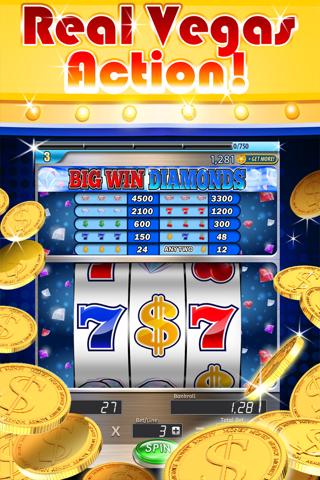 Slots: 3-Reel Slots Deluxe – All New, Real Vegas Casino Slot Machines screenshot 3