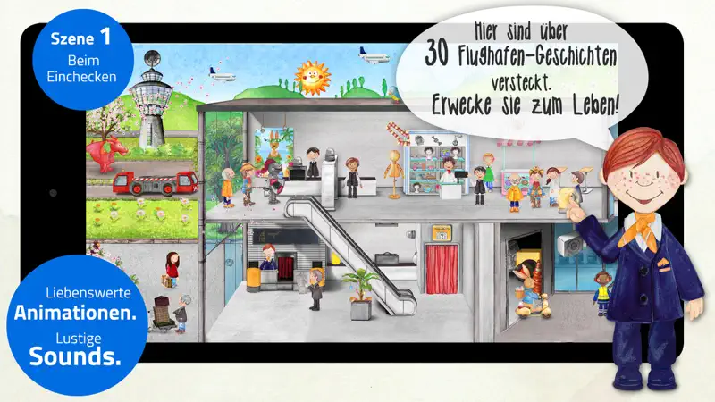 Mein Flughafen: Wimmel-App screenshot 2 of 5