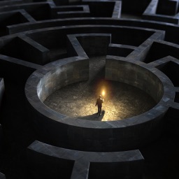 Labyrinthe Sombre - cerveau jeu difficile