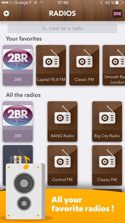 UK Radios - access all British Radios FREE!