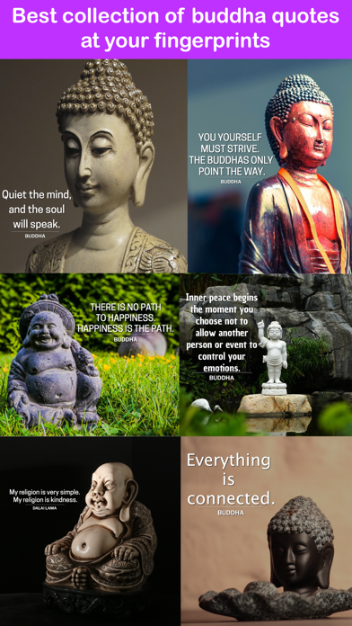 How to cancel & delete Buddha Quotes - Meditation, Enlightenment and Words of Wisdom from iphone & ipad 4