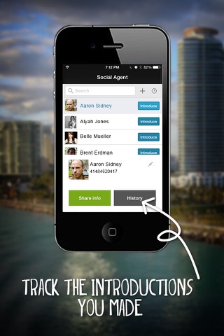 Social Agent Connect - make fast intros and referrals that strengthen your professional relationships screenshot 2