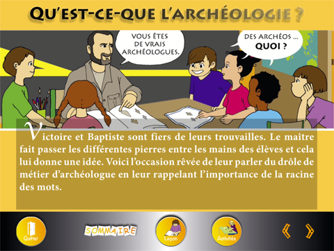 Screenshot #5 pour L'archéologie à l'école