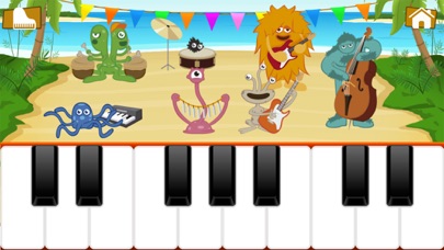 Screenshot #1 pour Kids Piano Melodies